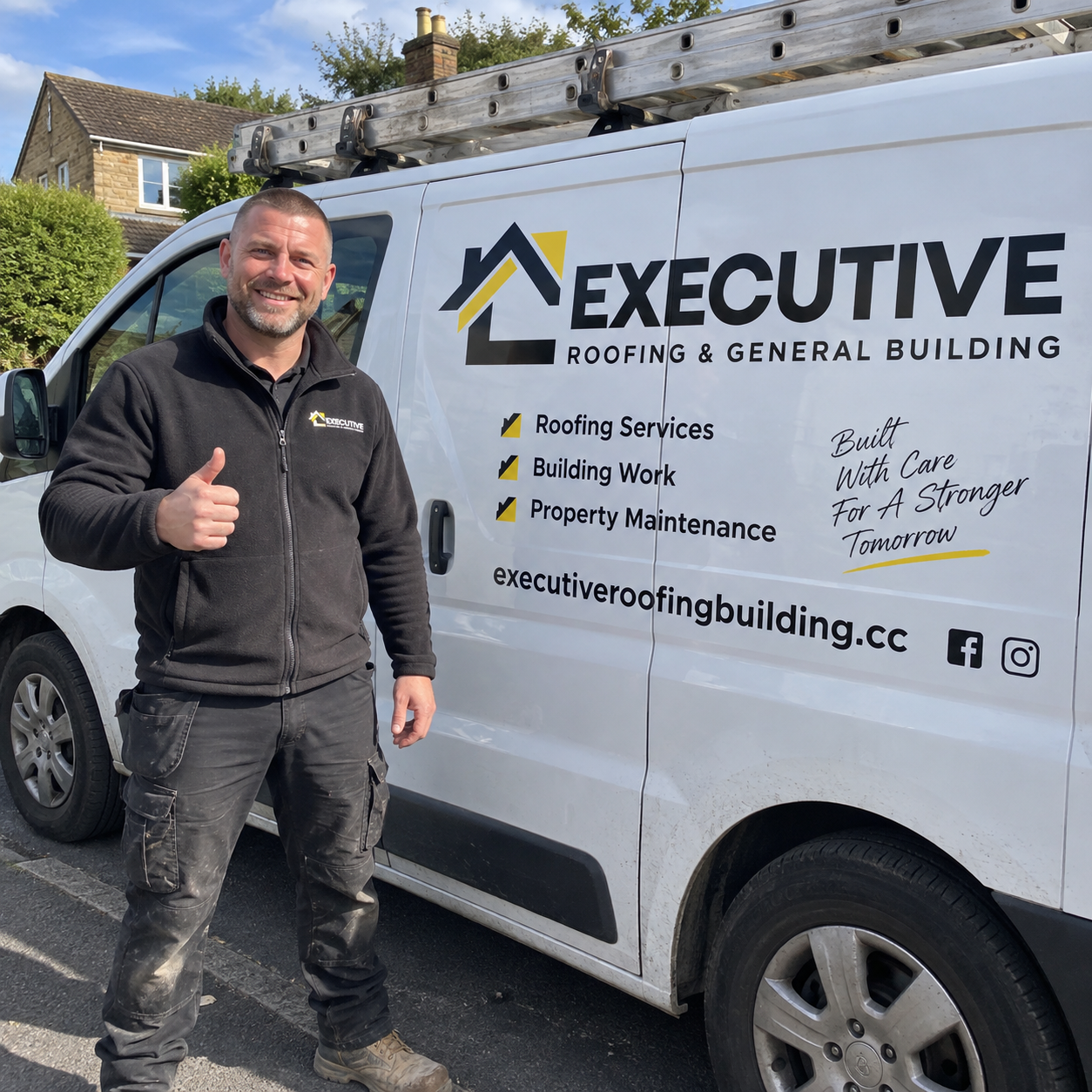 Oliver Croke, owner of Executive Roofing & General Building